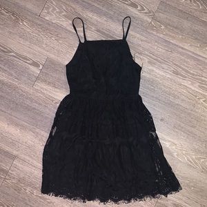 Black Lace Dress